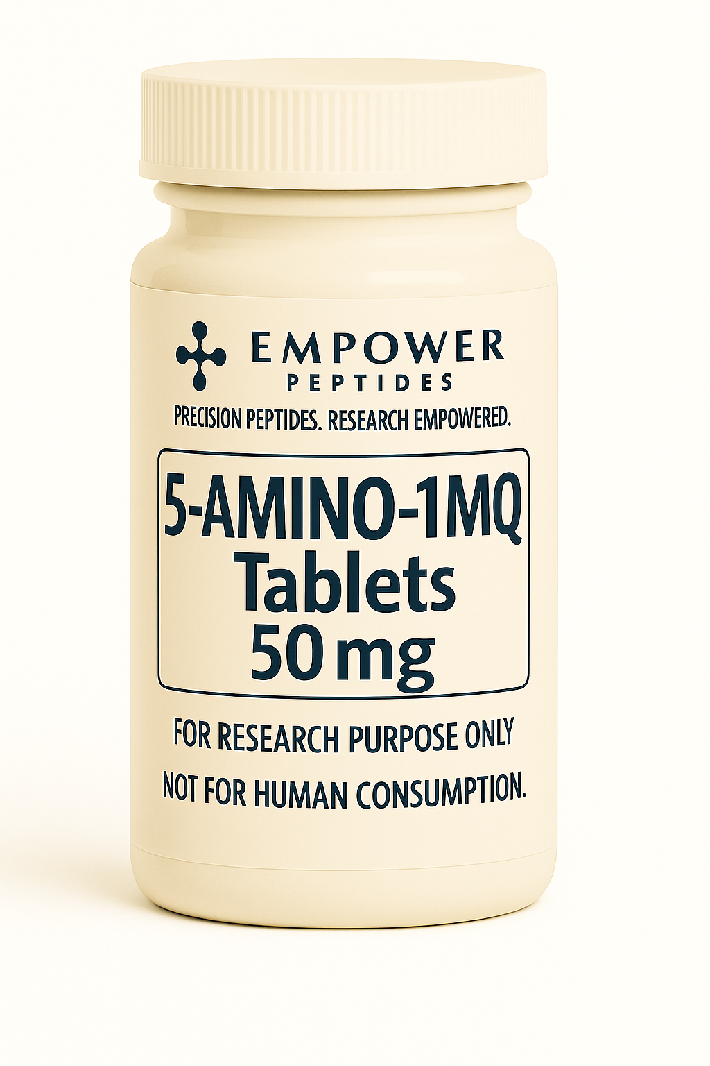 Empower Peptides 5-Amino-1MQ Tablets 50mg research tablets bottle