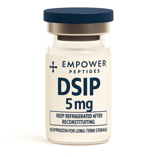 Empower Peptides DSIP 5mg vial – Delta Sleep-Inducing Peptide for research use