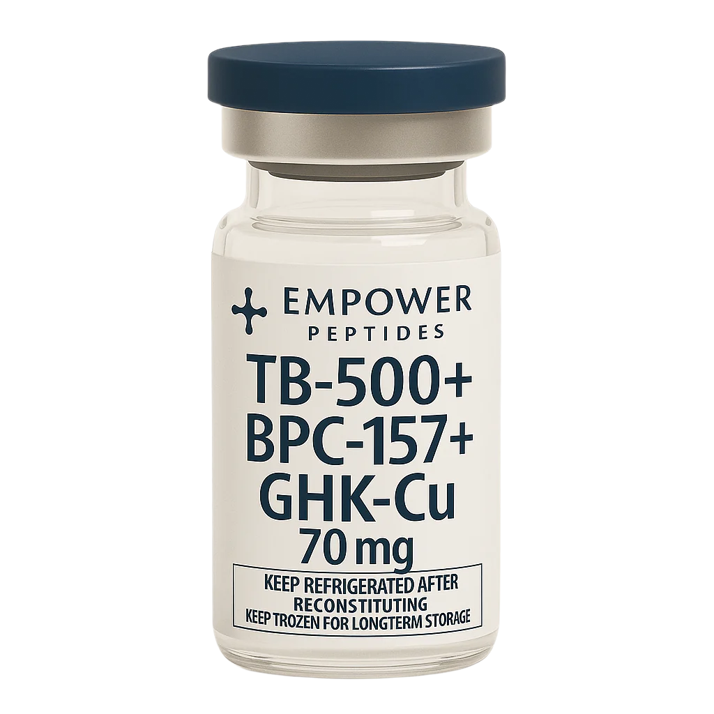 Glow Blend TB-500 BPC-157 GHK-Cu 70mg