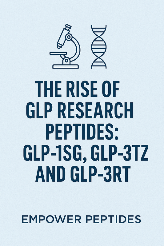 GLP Research Peptides: GLP-1SG, GLP-2TZ & GLP-3RT