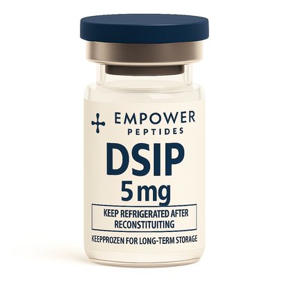 Empower Peptides DSIP 5mg vial – Delta Sleep-Inducing Peptide for research use