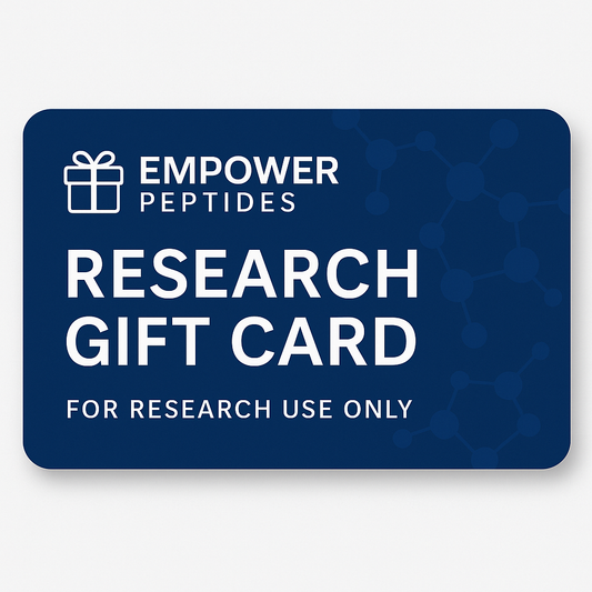 Empower Peptides digital gift card – for research use only compounds