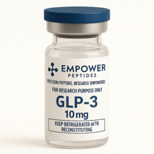 GLP-3 10mg Research peptides vial from Empower Peptides