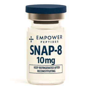 Empower Peptides SNAP-8 10mg vial – Research-grade anti-wrinkle peptide