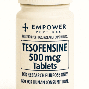 Tesofensine 500mcg Tablets research tablets bottle from Empower Peptides