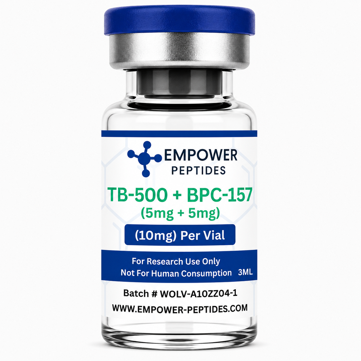 TB-500 + BPC-157 (Wolverine Stack) – Recovery and Repair Peptide