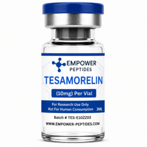 Tesamorlein 10mg research peptide empower peptides 3mL vial