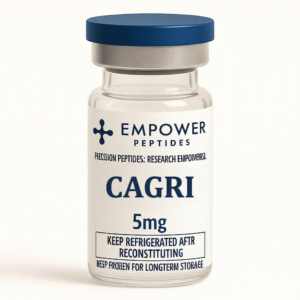 cagri 5mg research peptide in a vial from empower peptides