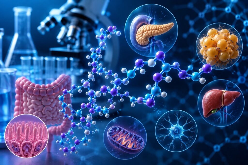 GLP 3 Research Grade Metabolic Peptide Advanced Metabolic Signaling Compound