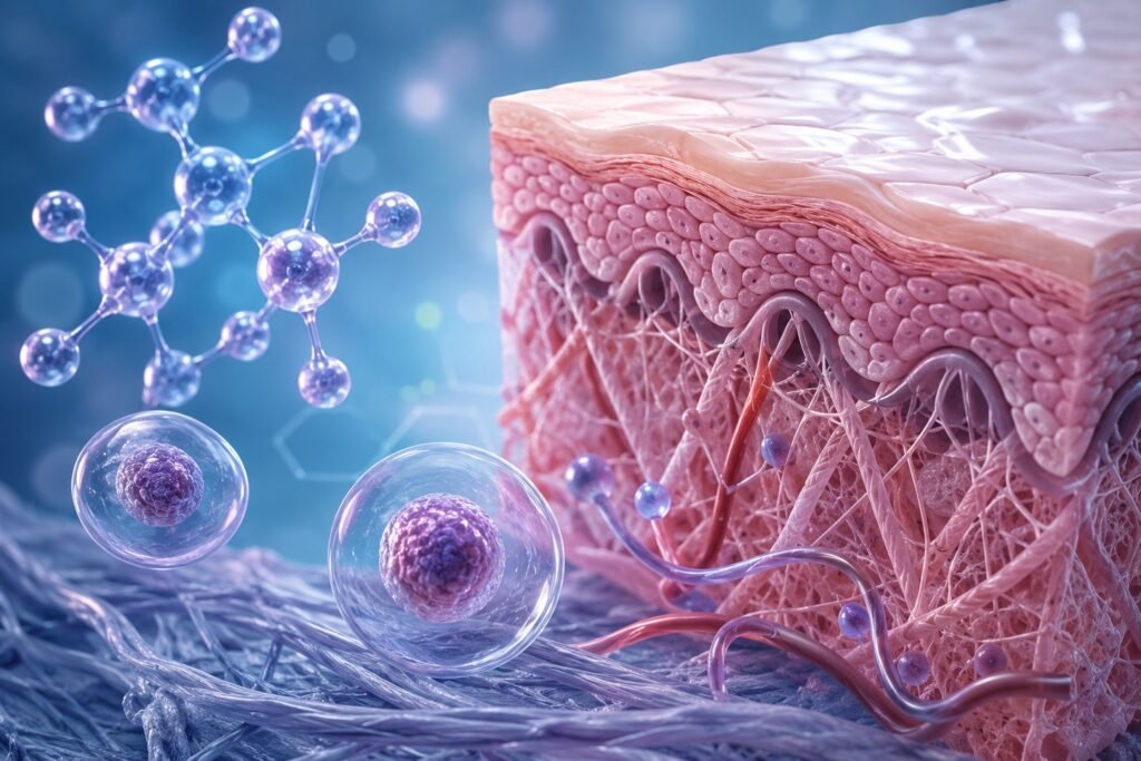 Peptides in Dermal Regeneration Research Models