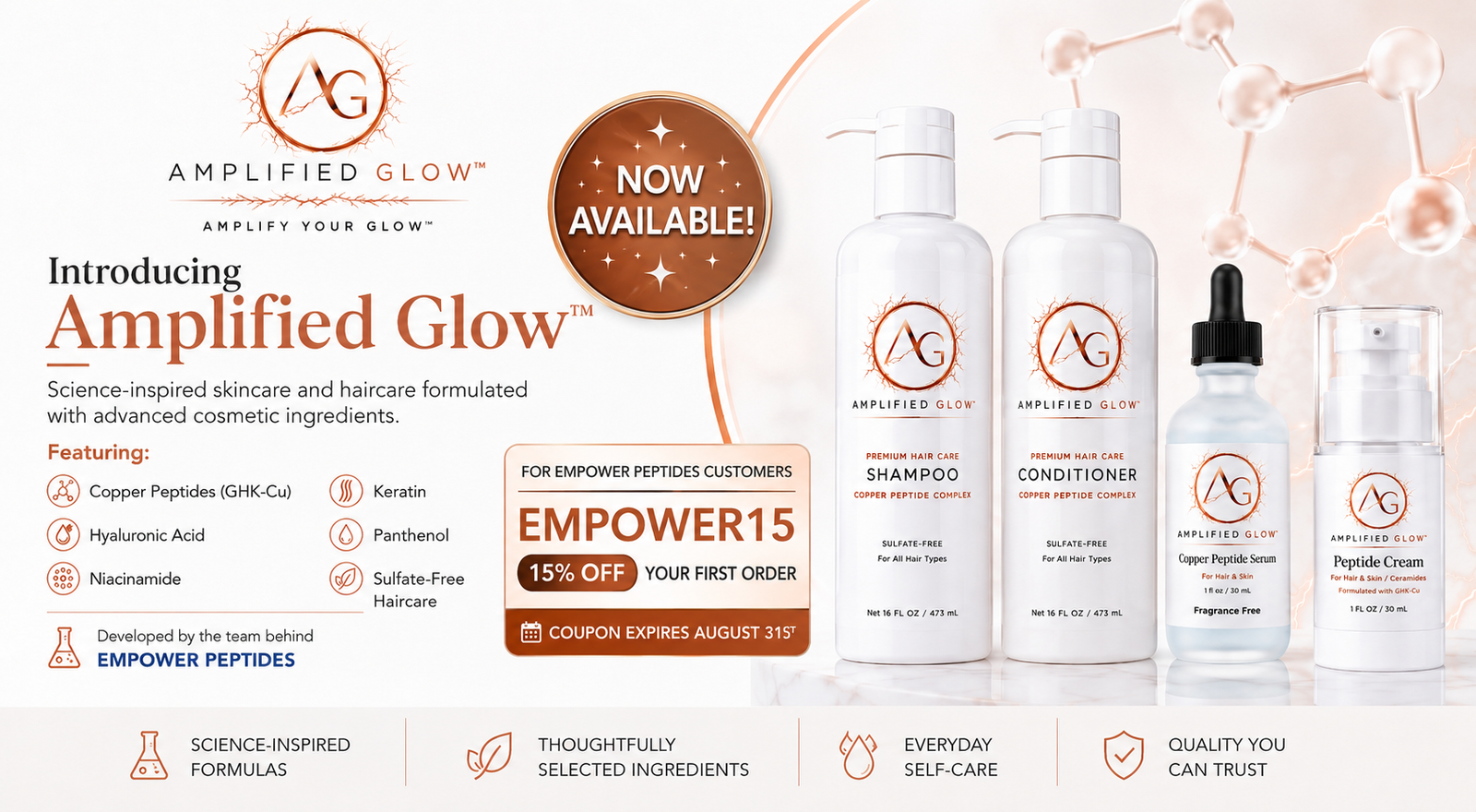 amplified glow skin care